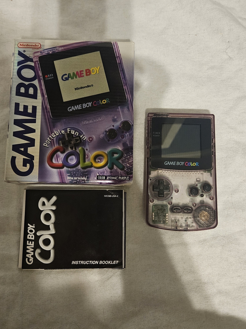 Nintendo Game Boy Color - Atomic Purple